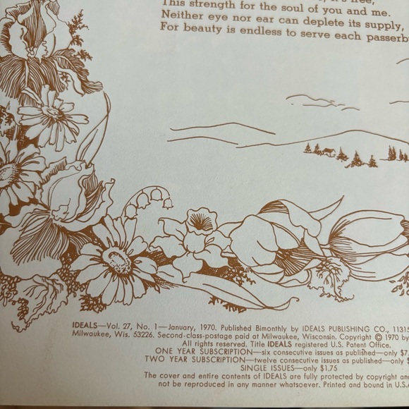 Ideals Magazine Inspiration Issue 1970 - Picture 4 of 8